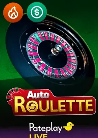 Auto Roulette live game cover