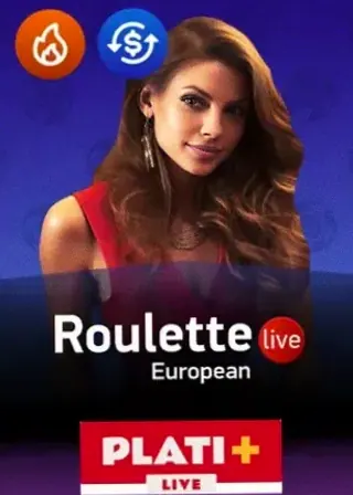 Roulette European live game cover
