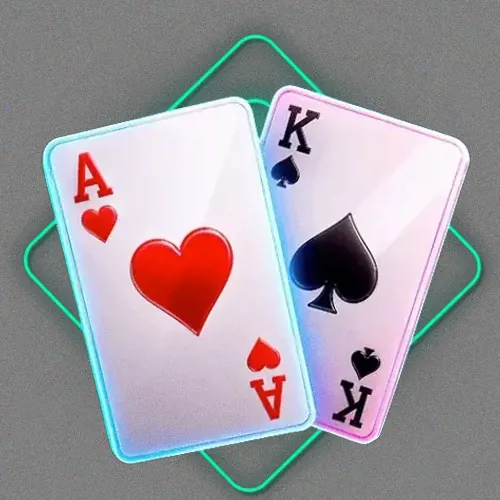 Ace and king playing cards