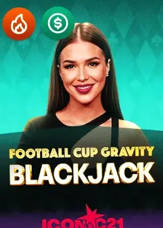Football Cup Gravity Blackjack live game cover