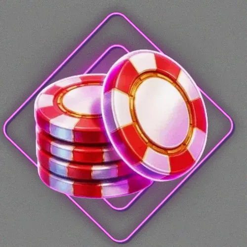 Poker table with cards