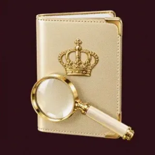Passport magnifying glass — Amon