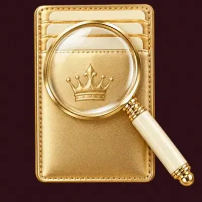 Wallet and magnifier — Amon