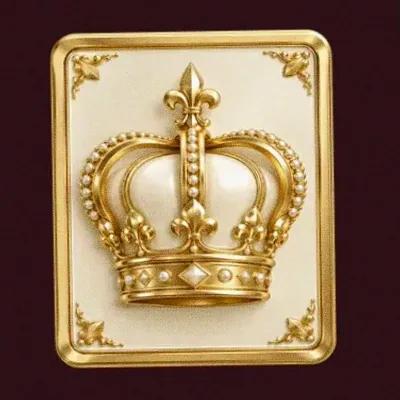Crown emblem card — Amon