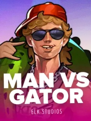 Man vs Gator at Amon