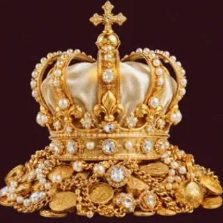 Gold treasure pile — Amon